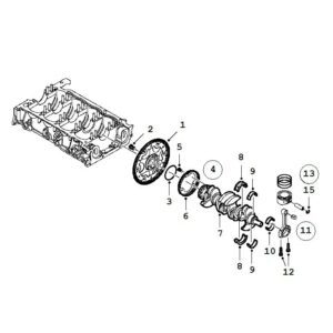 Crankshaft/Piston/Flywheel