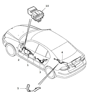 Wiring Harness: Doors