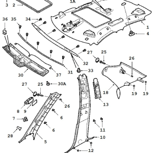 Pillar Trim & Headliner