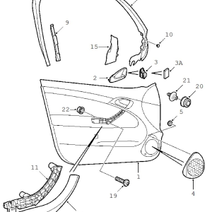 Door Panel FRT 4D/5D