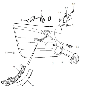 Door Panel: Front (CV)