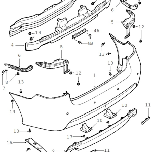 Bumper: Rear (08-11)