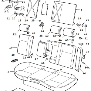 Seat Assembly: Rear